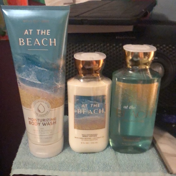 Bath & Body Works Other - NWT 3) Piece Bath & Body Works At The Beach Shower Gel, Body Wash & Lotion